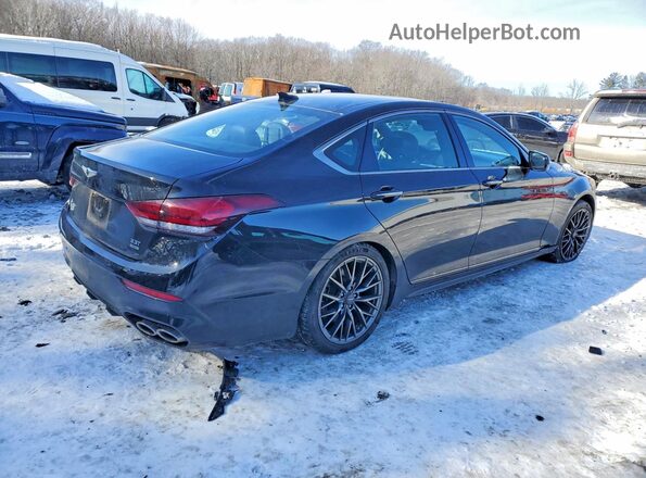KMTFN4JB3LU323878 2020 GENESIS G80 Black Tył prawy