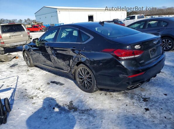 KMTFN4JB3LU323878 2020 GENESIS G80 Black Tył lewy