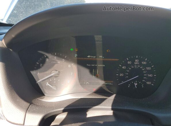 KMTFN4JB3LU323878 2020 GENESIS G80 Black Widok zestawu wskaźników