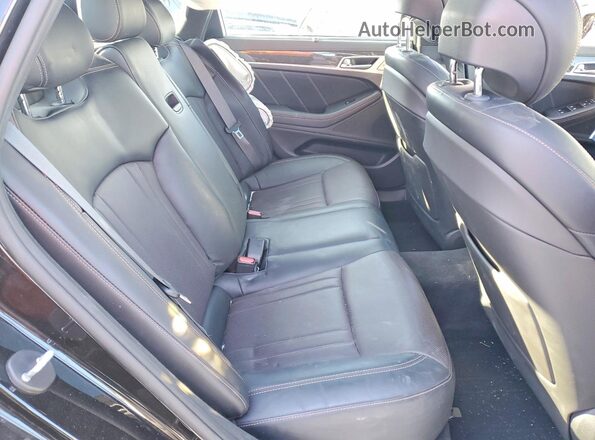 KMTFN4JB3LU323878 2020 GENESIS G80 Black Widok tylnych siedzeń