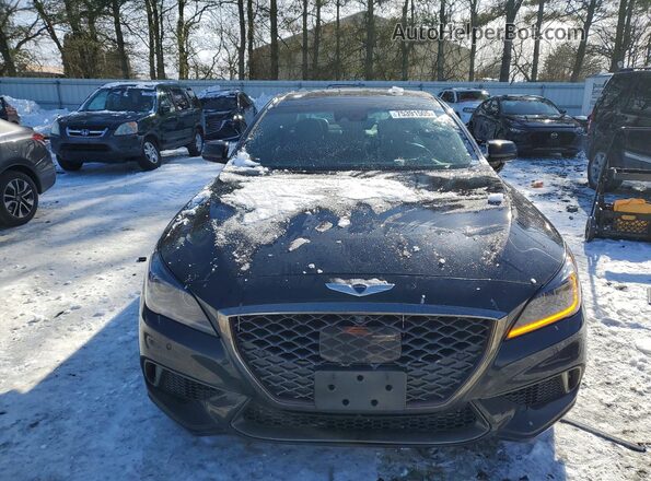 KMTFN4JB3LU323878 2020 GENESIS G80 Black Widok z przodu