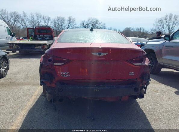 KMTFN4JB4LU336929 2020 GENESIS G80 Red 