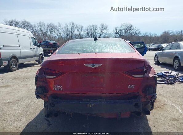 KMTFN4JB4LU336929 2020 GENESIS G80 Red 