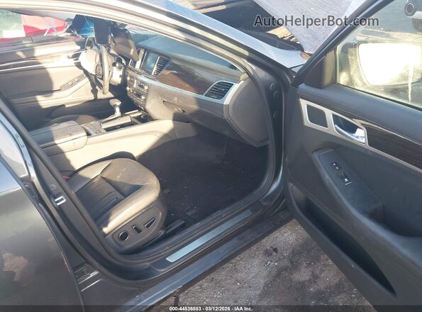 KMTFN4JE6LU330592 2020 GENESIS G80 Серый Вид салона спереди