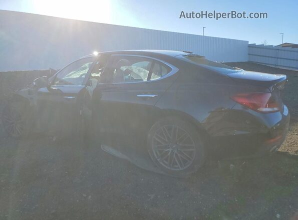 KMTG34LE4KU039935 2019 GENESIS G70 Black Հետևի ձախ