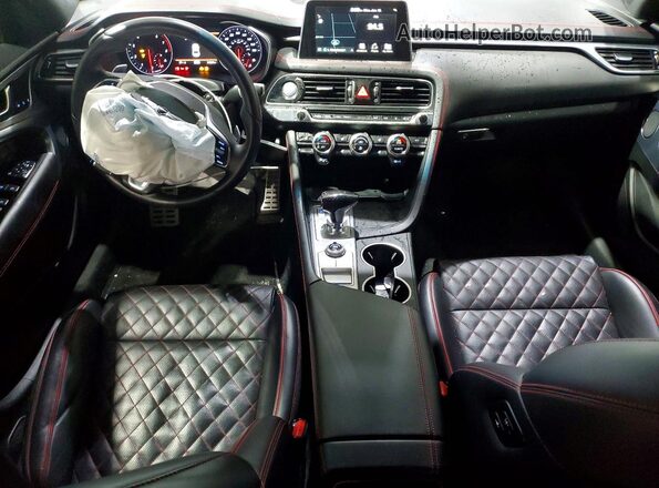 KMTG34LEXMU074398 2021 GENESIS G70 Gray წინა პანელის ხედი