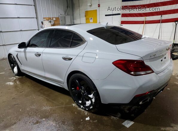 KMTG34LEXMU074398 2021 GENESIS G70 Gray უკანა მარცხენა