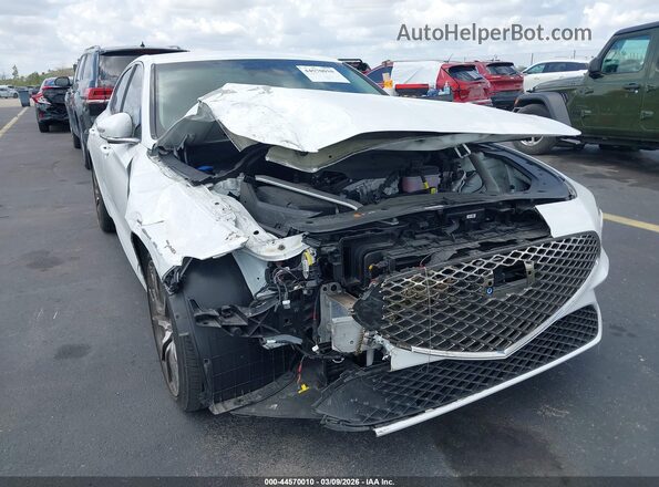 KMTG34SC0SU144620 2025 GENESIS G70 Белый Вид спереди