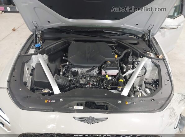 KMTG34SC1SU153293 2025 GENESIS G70 Gray Widok z tyłu