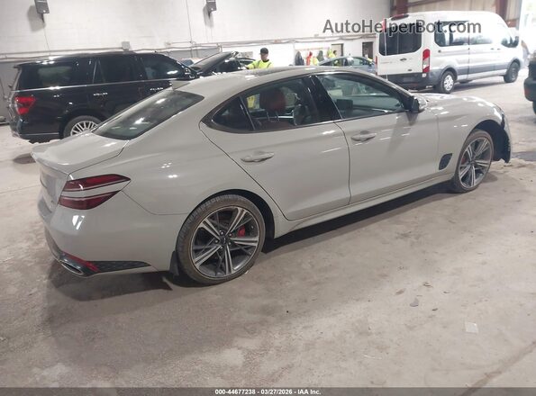 KMTG34SC1SU153293 2025 GENESIS G70 Gray Tył prawy