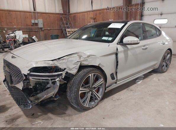 KMTG34SC1SU153293 2025 GENESIS G70 Gray Widok z przodu