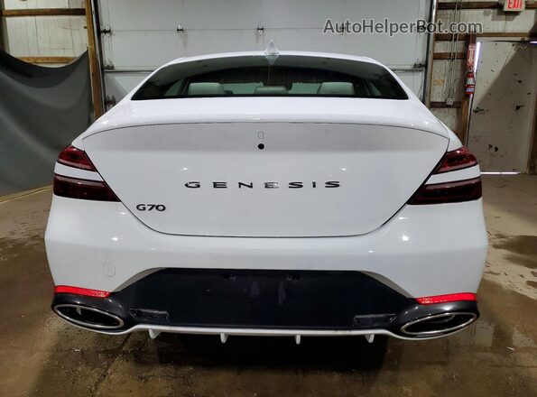 KMTG34SC4RU142797 2024 GENESIS G70 Белый Вид сзади
