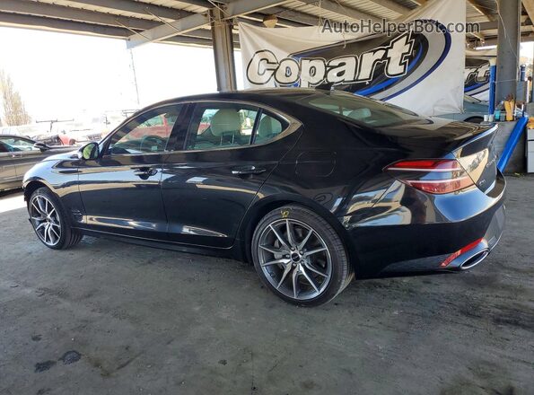 KMTG34SC7RU143068 2024 GENESIS G70 Черный Задняя левая четверть