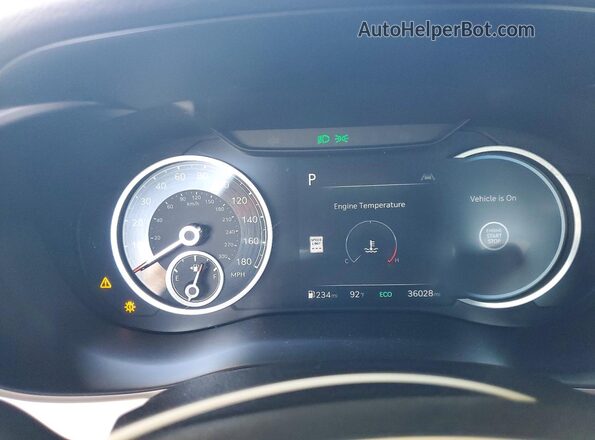 KMTG34SC7RU143068 2024 GENESIS G70 Черный Вид щитка приборов