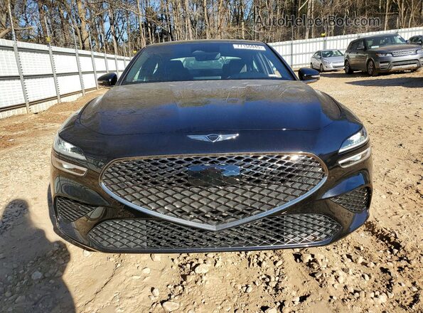 KMTG34SC8RU136467 2024 GENESIS G70 Черный Вид спереди