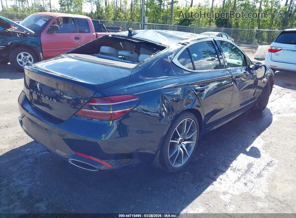KMTG34SC8SU155641 2025 GENESIS G70 Dark Blue Trasero derecho