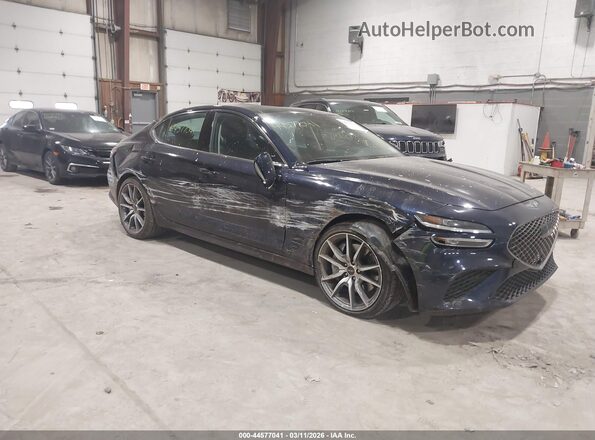 KMTG34SC9TU160509 2026 GENESIS G70 Синий Передняя правая четверть