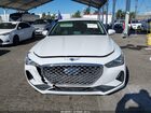 2019 Genesis G70 3.3t Advanced White vin: KMTG54LE2KU034078