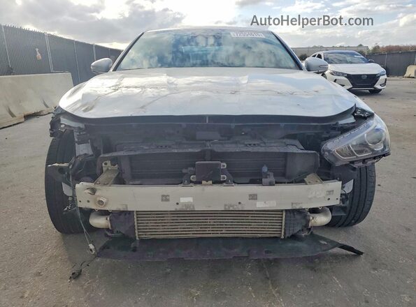 KMTG64LA7LU045878 2020 GENESIS G70 Silver წინა ხედი