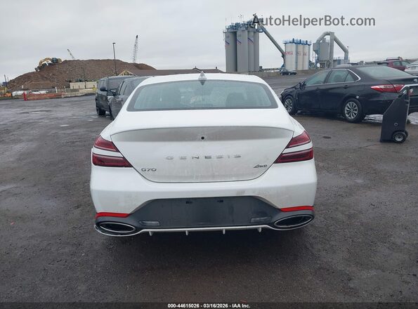 KMTG64SC4TU164149 2026 GENESIS G70 Белый 