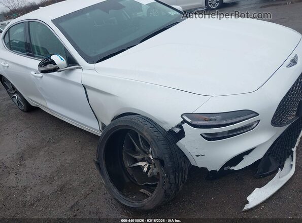 KMTG64SC4TU164149 2026 GENESIS G70 Белый Вид спереди
