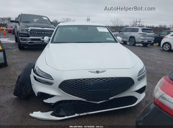 KMTG64SC4TU164149 2026 GENESIS G70 Белый Вид щитка приборов