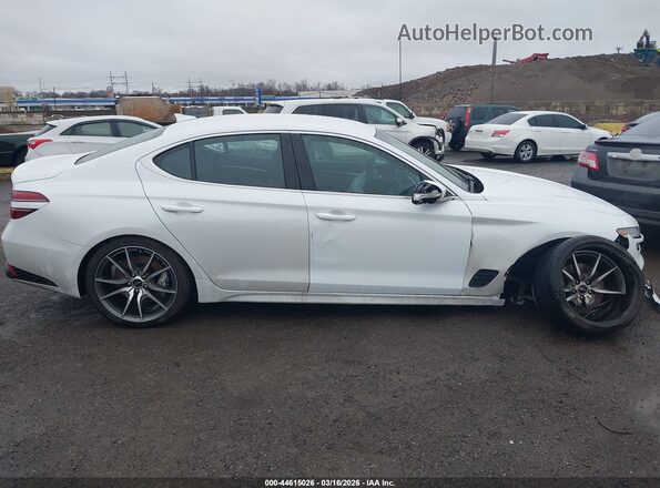 KMTG64SC4TU164149 2026 GENESIS G70 Белый Вид задней части салона
