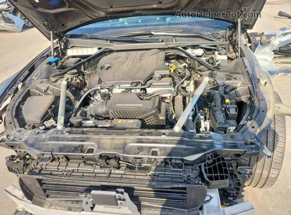 KMTGA4SC7RU222066 2024 GENESIS G80 Black უკანა სალონის ხედი
