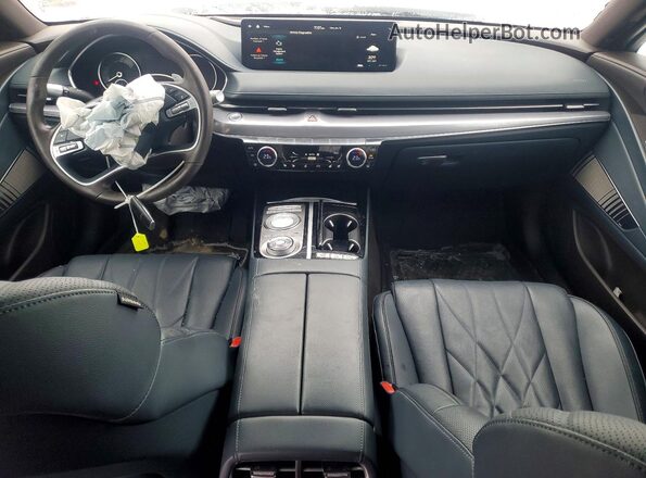 KMTGB4SCXMU063856 2021 GENESIS G80 White Vista del salpicadero
