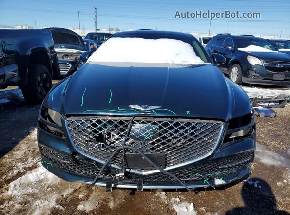 KMTGC4SD6MU044081 2021 GENESIS G80 Black Vista frontal