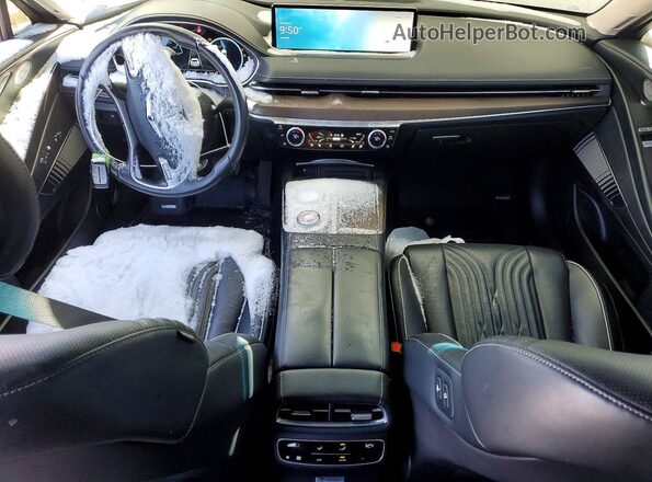 KMTGC4SD6MU044081 2021 GENESIS G80 Black Vista del salpicadero