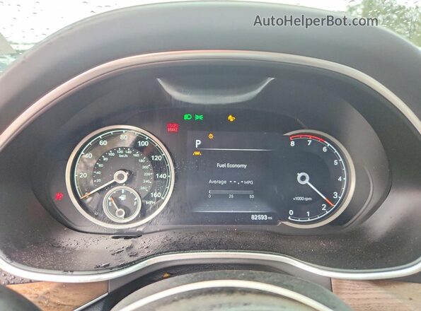 KMTGC4SD6MU048017 2021 GENESIS G80 Black Widok zestawu wskaźników