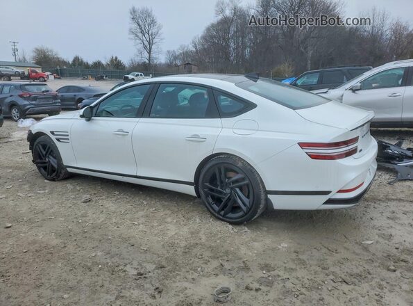 KMTGF4SD5TU313581 2026 GENESIS G80 White Rear left