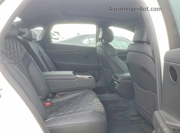 KMTGF4SD5TU313581 2026 GENESIS G80 White Rear seats view