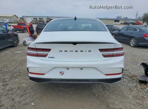 KMTGF4SD5TU313581 2026 GENESIS G80 White Rear view