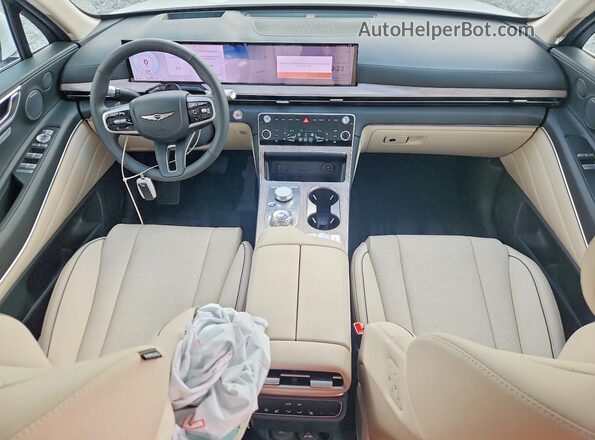 KMUHCESB6TU315272 2026 GENESIS GV80 Белый Вид панели приборов