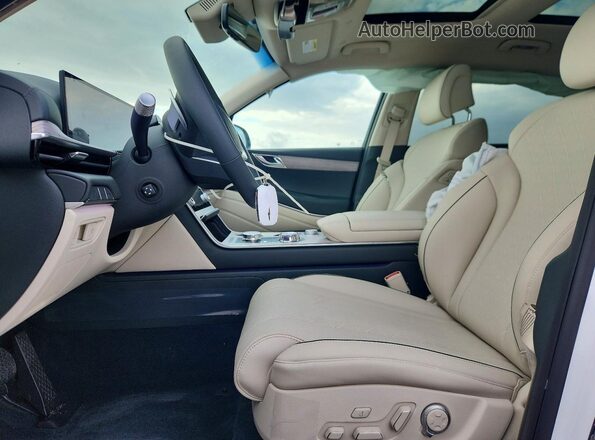 KMUHCESB6TU315272 2026 GENESIS GV80 Белый Вид салона спереди