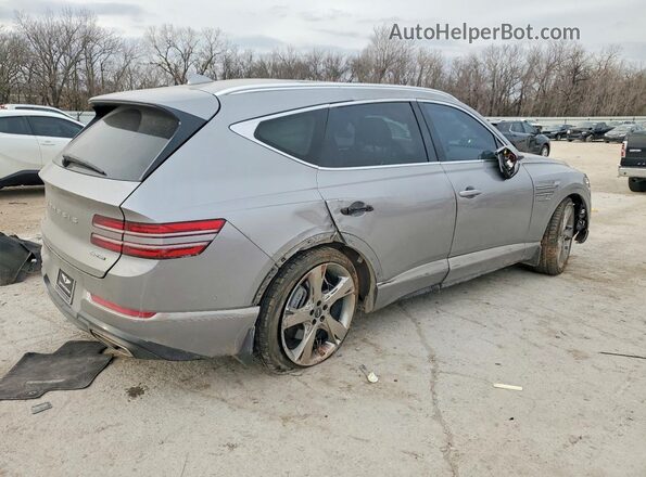 KMUHCESC0RU151695 2024 GENESIS GV80 Серебряный Задняя правая четверть
