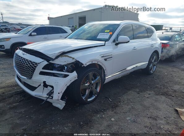 KMUHCESC1RU157571 2024 GENESIS GV80 White Przód lewy