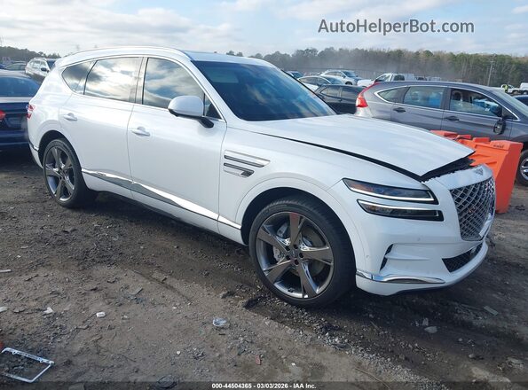 KMUHCESC1RU157571 2024 GENESIS GV80 White Przód prawy