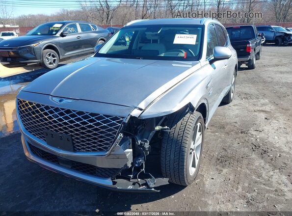 KMUHCESC5NU079127 2022 GENESIS GV80 Silver Widok z przodu