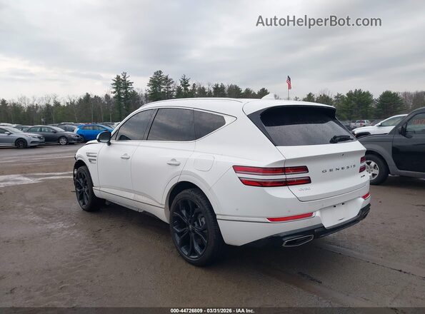 KMUHCESC8NU094429 2022 GENESIS GV80 White Задня ліва чверть
