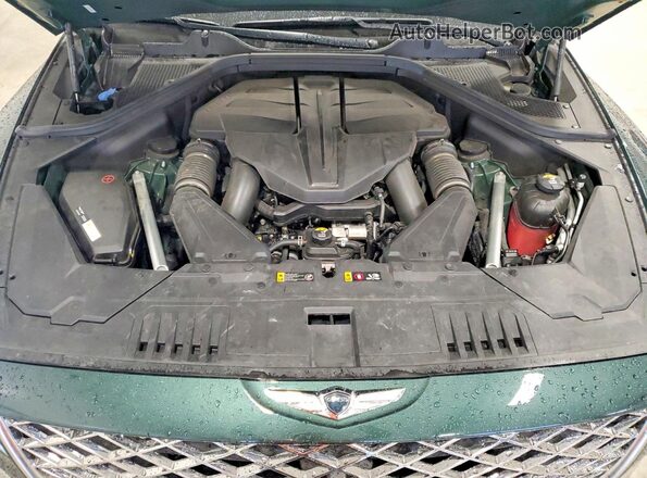 KMUHCESC8PU105822 2023 GENESIS GV80 Зеленый Вид подкапотного пространства