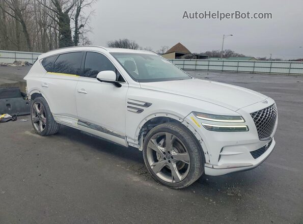 KMUHCESC9RU148536 2024 GENESIS GV80 White წინა მარჯვენა