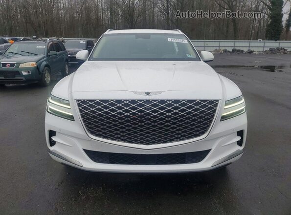 KMUHCESC9RU148536 2024 GENESIS GV80 White წინა ხედი