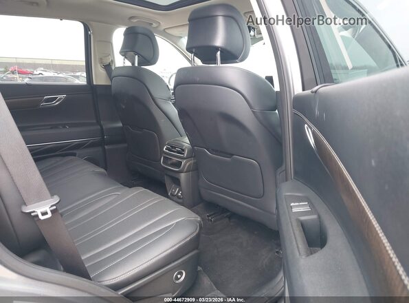 KMUHCESCXRU203527 2024 GENESIS GV80 Silver Vista de la etiqueta del VIN