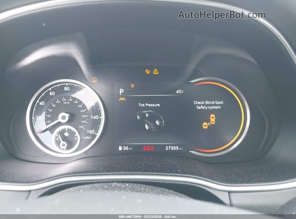 KMUHCESCXRU203527 2024 GENESIS GV80 Silver Vista de los asientos traseros