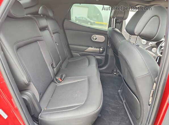 KMUKCDTC7PU002485 2023 GENESIS GV60 Red უკანა სავარძლების ხედი