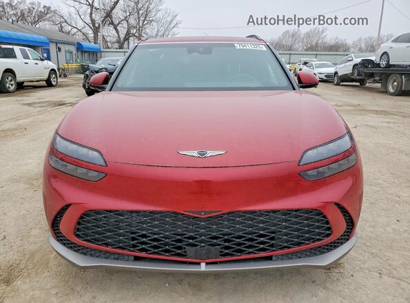 KMUKCDTC7PU002485 2023 GENESIS GV60 Red წინა ხედი