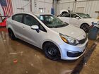 2016 Kia Rio Lx Серебряный vin: KNADM4A35G6689446